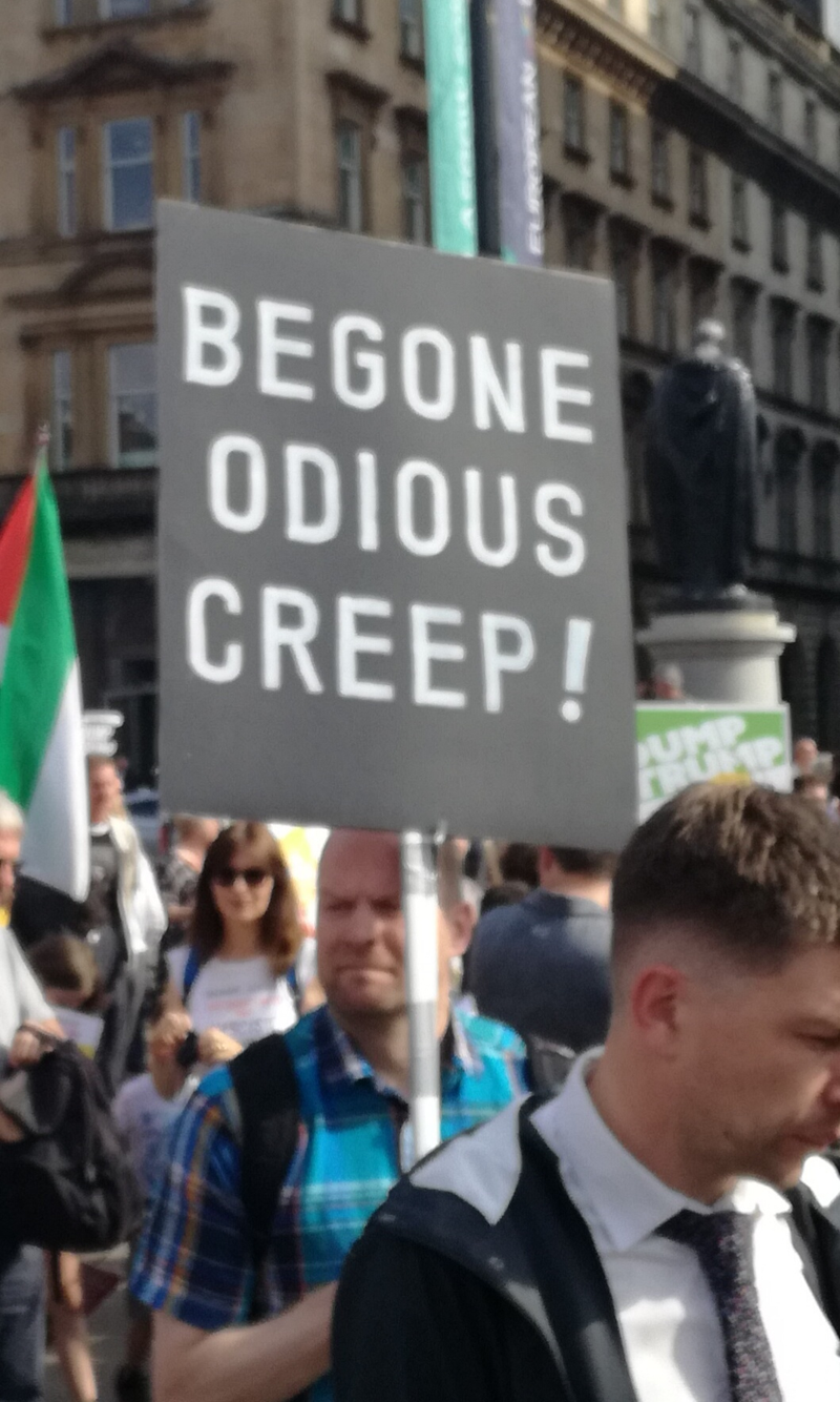 Illustration for article titled Scottish anti-Trump photo dump (long and comprehensive!)